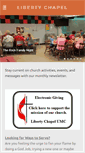 Mobile Screenshot of libertychapel.net